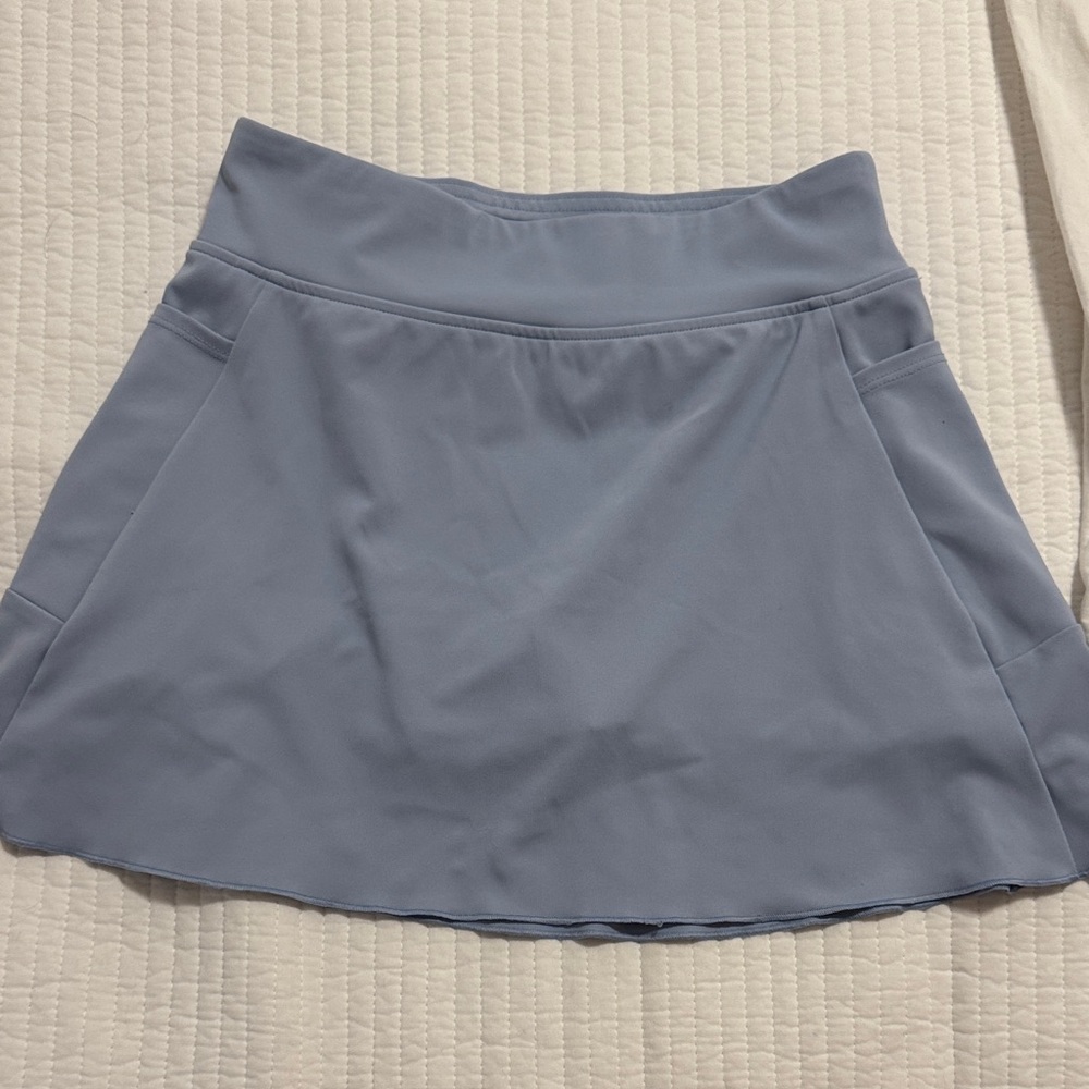 Zella Women's Skater Skirt in Soft Blue
